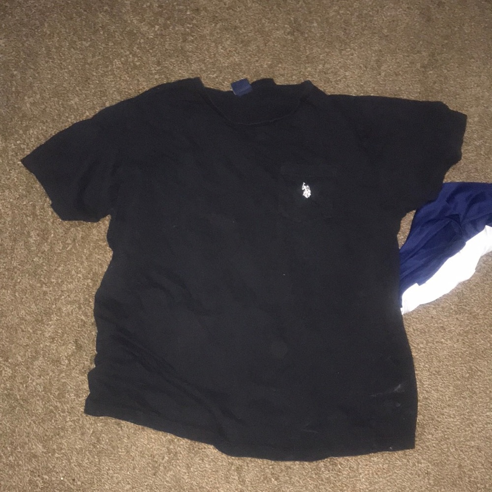 Polo by Ralph Lauren Men's Black T-Shirt